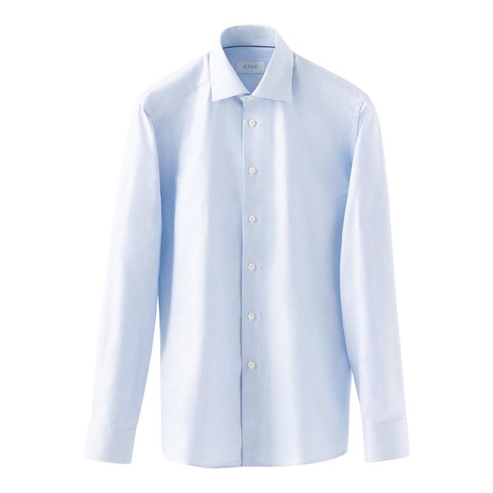 Striped Signature Twill Shirt fra Eton