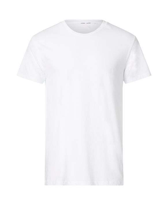 Klassisk bomulds T-shirt fra Samsøe Samsøe – Tilbud!