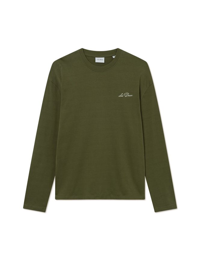 Minimalistisk Langærmet T-Shirt fra Les Deux - Must-Have!