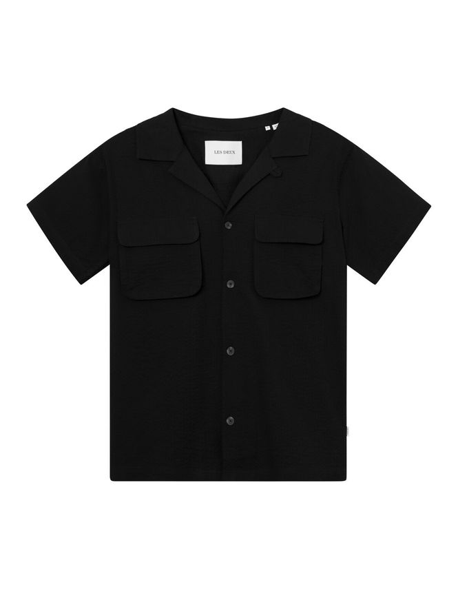 Osmund Sersucker Ss Shirt fra Les Deux