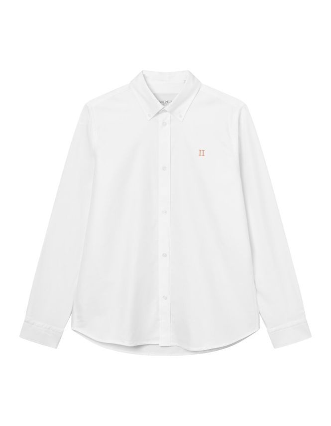 Konrad Contrast Oxford Shirt fra Les Deux