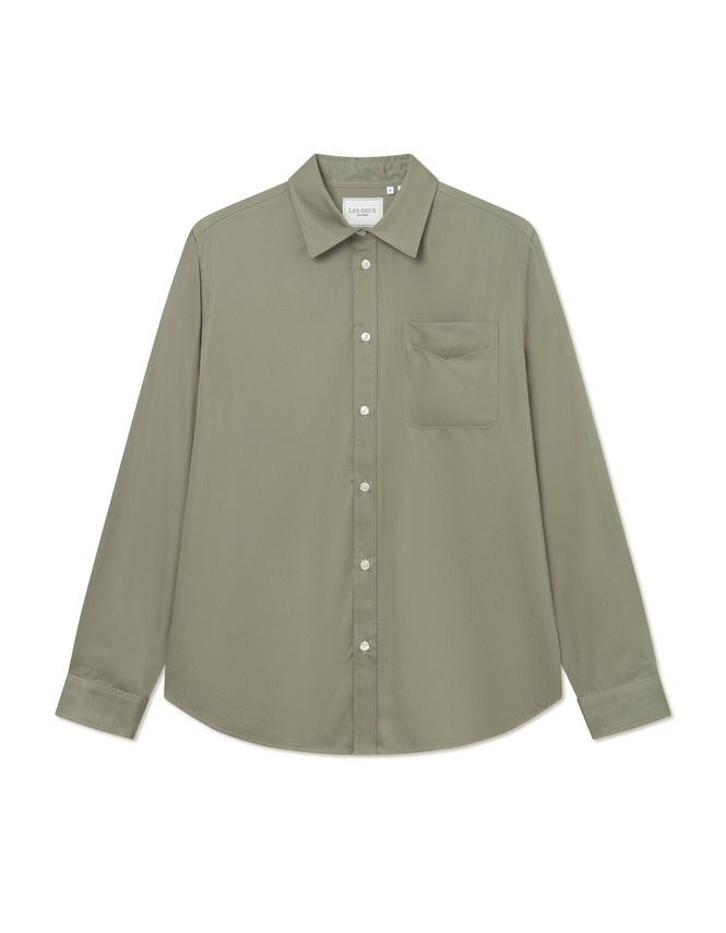 Stilfuld Kent Tencel Skjorte fra Les Deux – Komfortabel Elegance