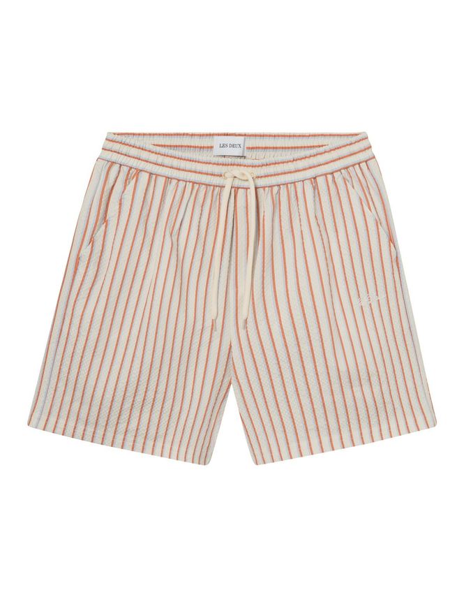 Stan Stripe Seersucker Swim Shorts fra Les Deux