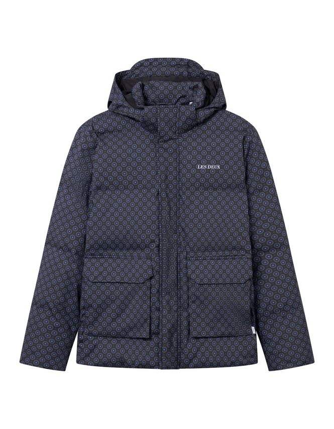 Montreal Aop Puffer Jacket fra Les Deux