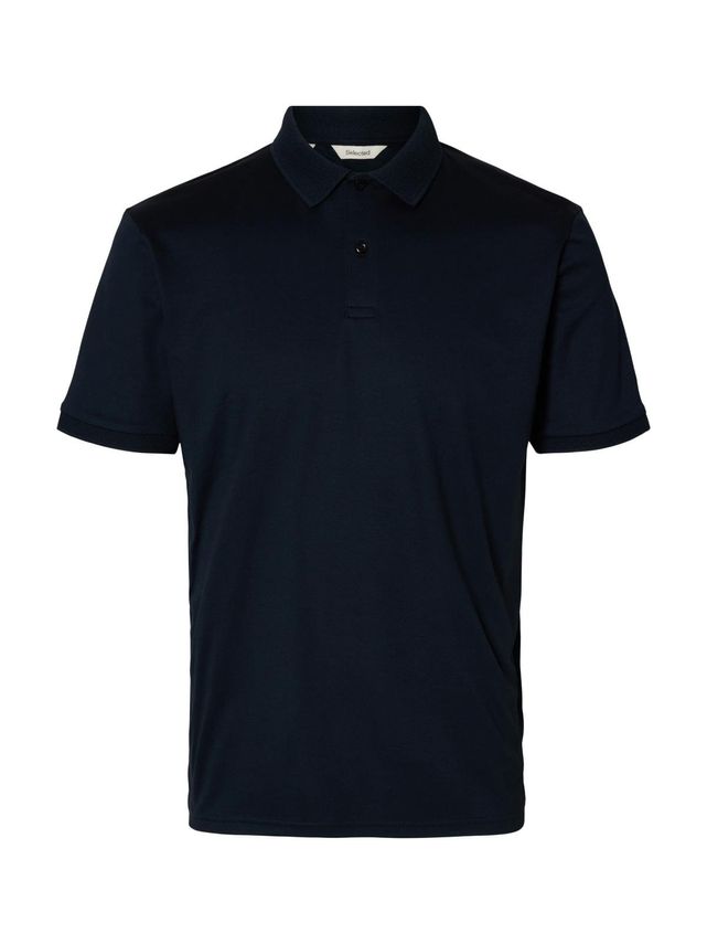 Slhfave Button Ss Polo Noos fra Selected