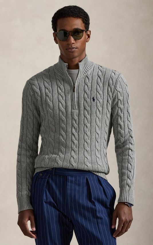 Lsdriverhzpp Long Sleeve Pullover fra Ralph Lauren