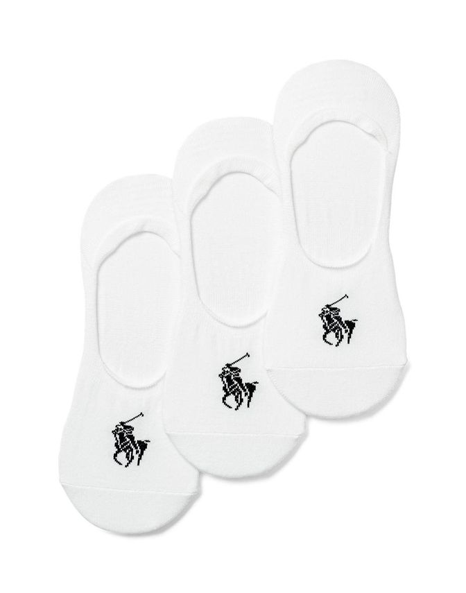 Big Pony No Show Liner 3 Pack fra Ralph Lauren