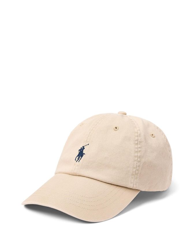 Ralph Lauren Sandfarvet Chino Kasket - Must-Have Udsalg!