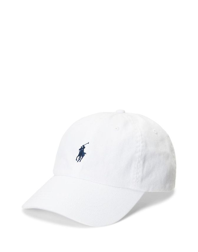 Cotton Chino Baseball Cap fra Ralph Lauren