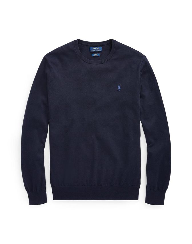 Ralph Lauren Slim Fit Bomuldsstrik – Stilfuld Komfort året rundt