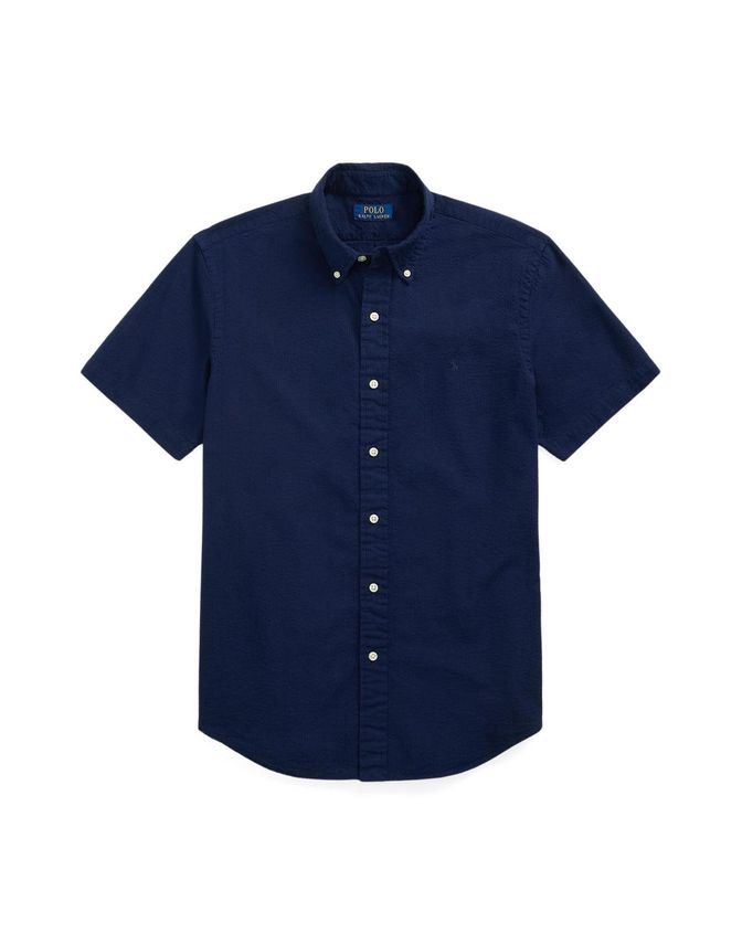 Custom Fit Seersucker Shirt fra Ralph Lauren