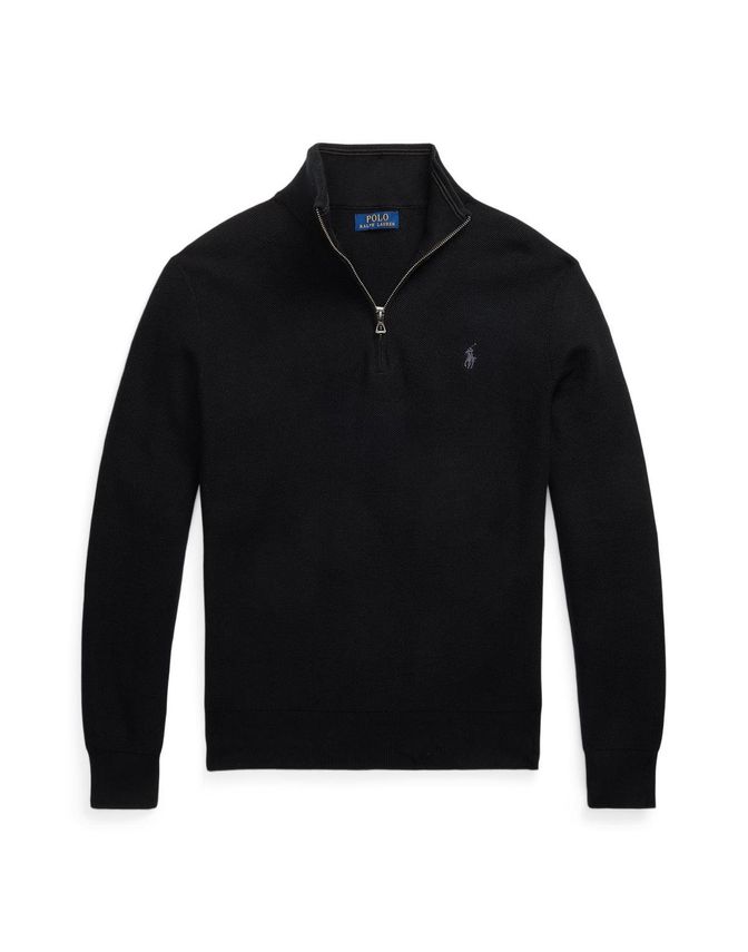 Halfzip Cotton Pullover fra Ralph Lauren