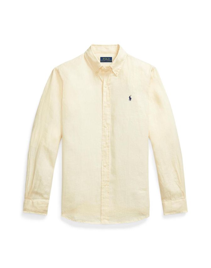 Skræddersyet Hørskjorte fra Ralph Lauren – Ideel til Sommeren