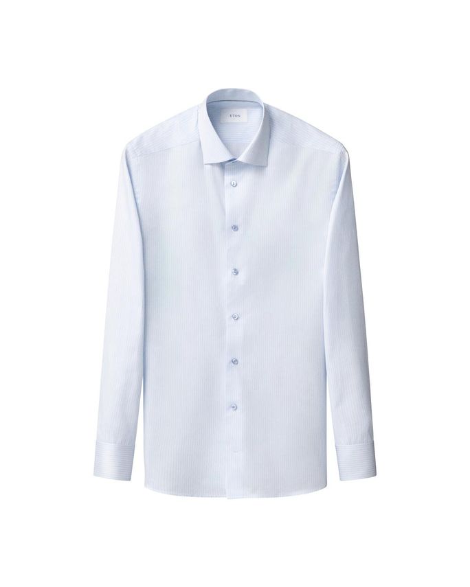 Striped Signature Twill Shirt fra Eton