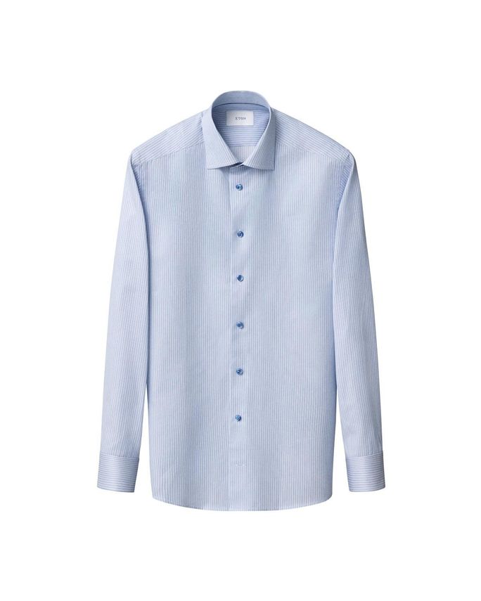 Striped Signature Twill Shirt fra Eton