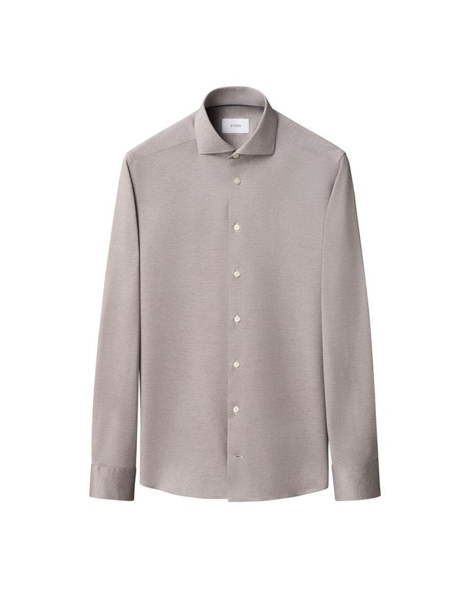 Filo Di Scozia Knit Shirt fra Eton