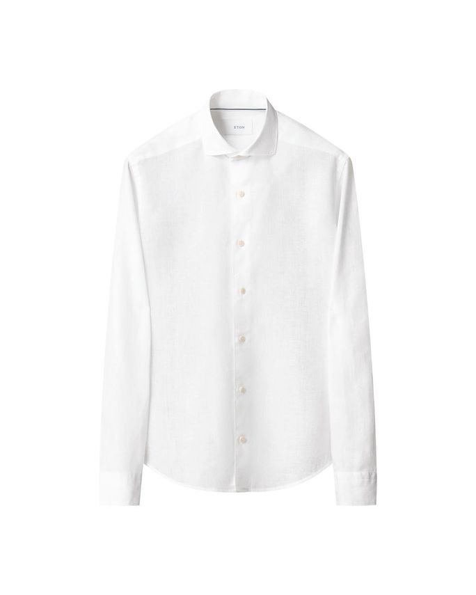 Solid Linen Shirt fra Eton