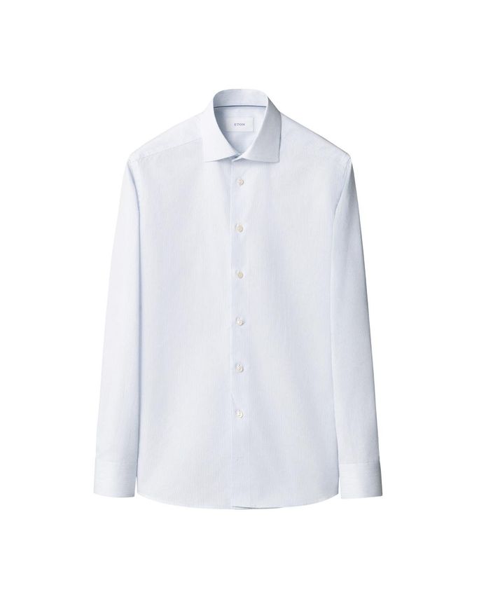 Striped Signature Twill Shirt fra Eton