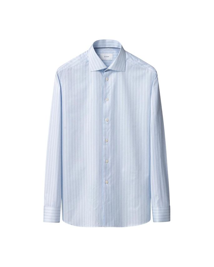 Striped Signature Twill Shirt fra Eton