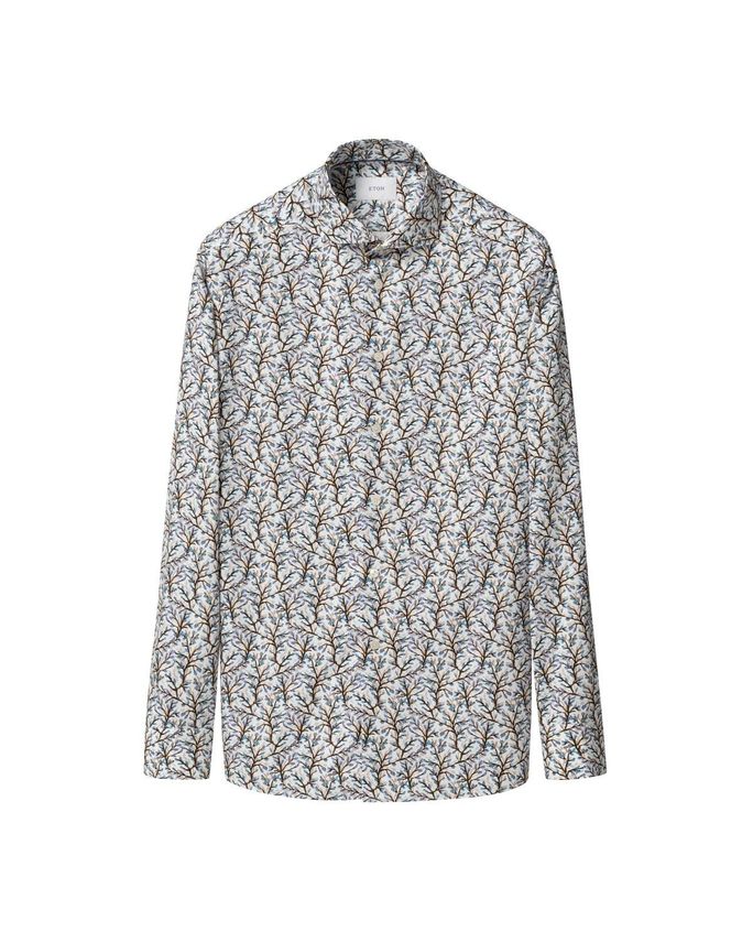 Floral Print Shirt fra Eton