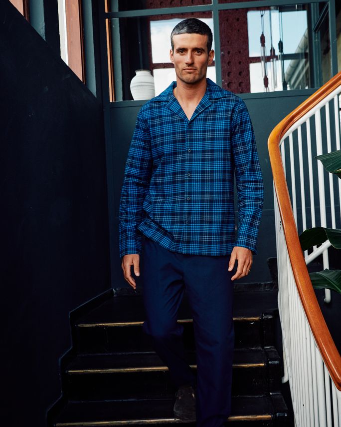 Komfortabelt Flannel Pyjamassæt fra JBS - Hjemmewear