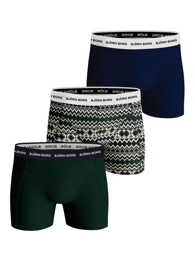 Essentielle Boxer Shorts 3-pak fra Björn Borg - Komfort og Stil