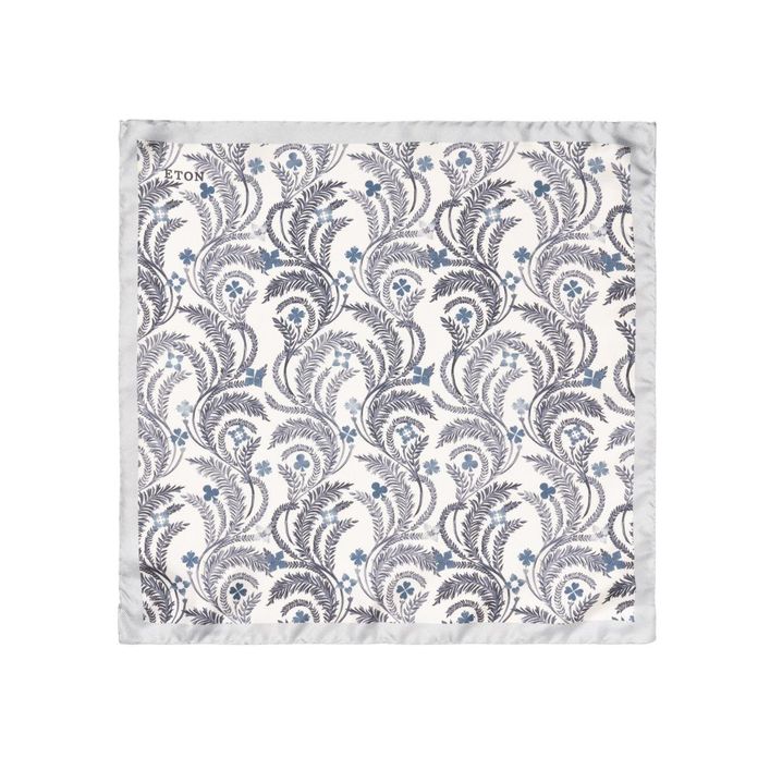 Floral Silk Pocket Square fra Eton