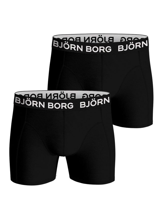 Bambus-Bomulds Boxershorts 2-pak fra Björn Borg - Komfort!