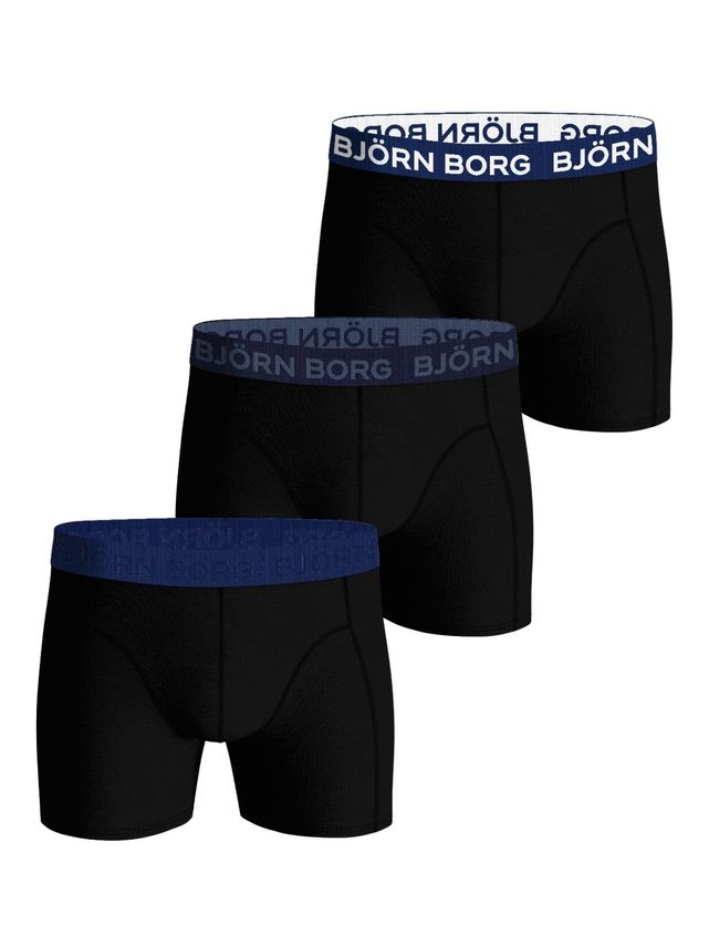 Björn Borg 3-pak Boxershorts i Bomuldsstretch - Tilbud!