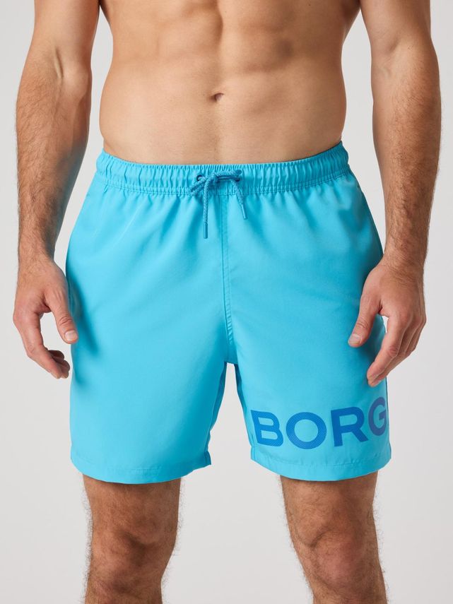 Borg Swim Shorts, Bone White fra Björn Borg