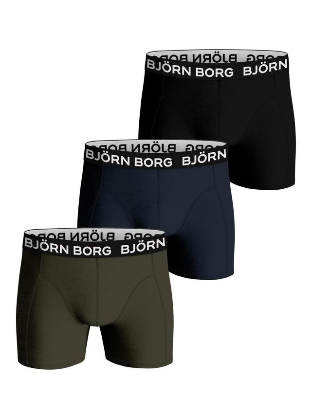 Bamboo Boxer 3-pak fra Björn Borg - Komfort og Stil!