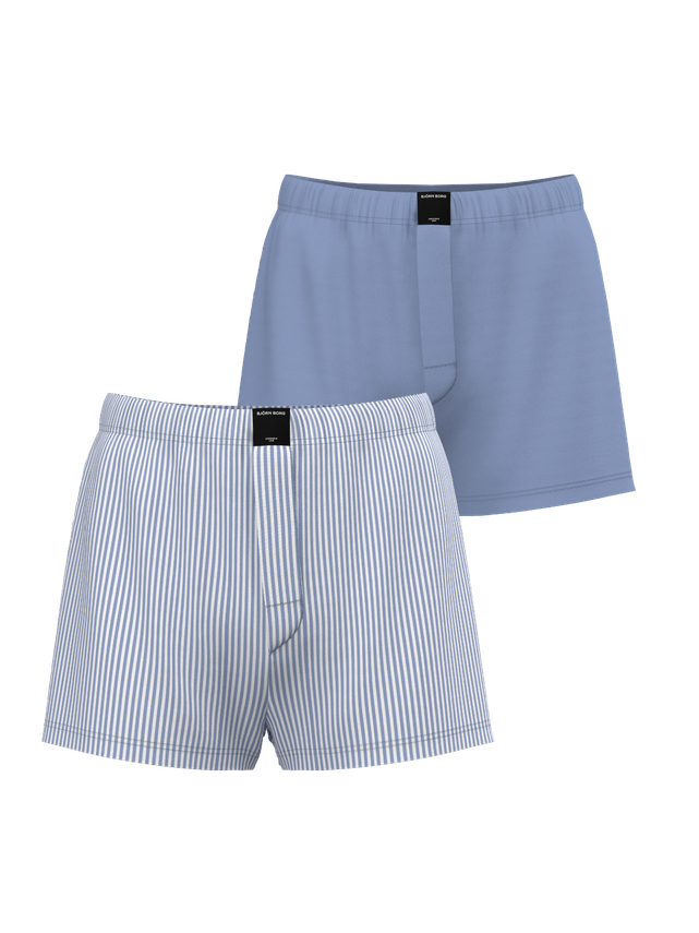 Cotton Stretch Woven Boxer Shorts 2p, Multipack 2 fra Björn Borg