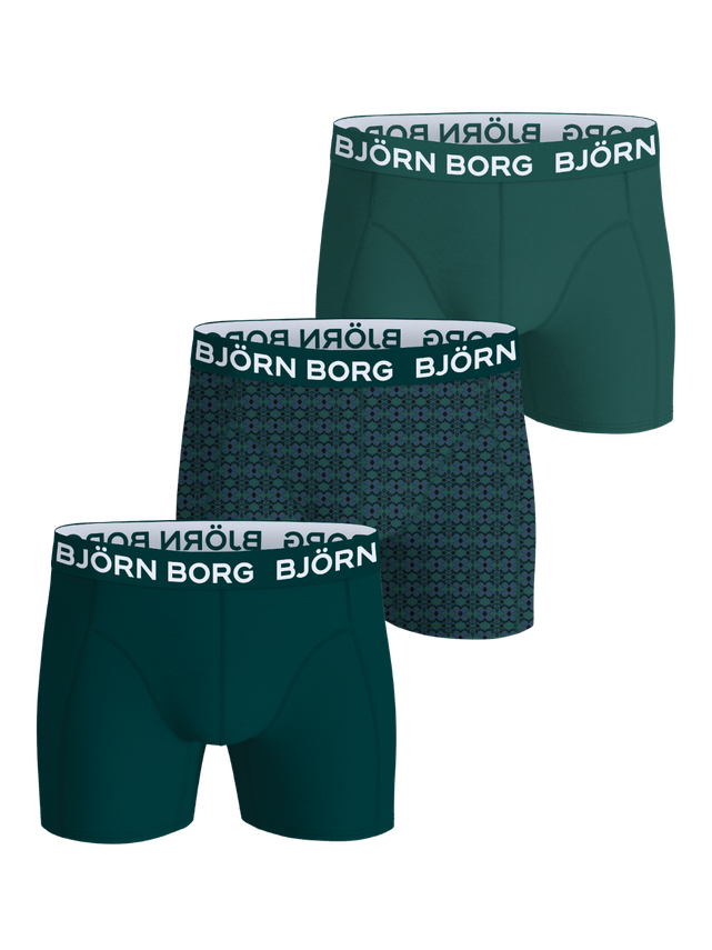 Cotton Stretch Boxer 3p, Multipack 8 fra Björn Borg