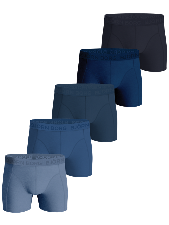 Cotton Stretch Boxer 5p, Multipack 5 fra Björn Borg