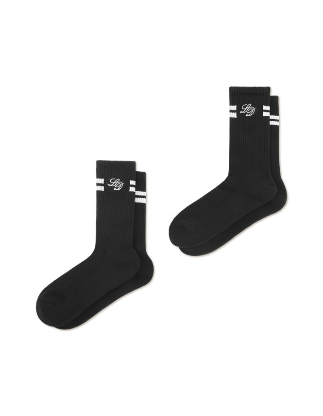 Ld Half Terry Socks 2 Pack fra Les Deux