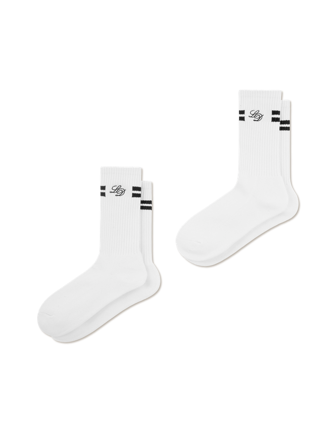 Ld Half Terry Socks 2 Pack fra Les Deux