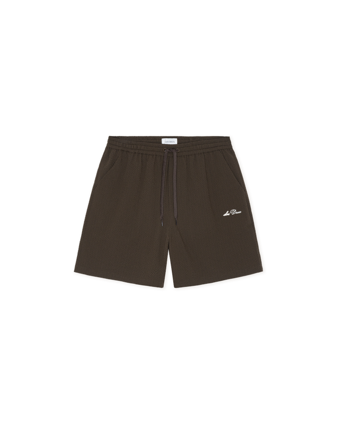 Stan Seersucker Swim Shorts fra Les Deux