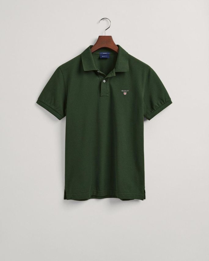 Gant Solid Pique Rugger – Stilfuld polo til gode priser!