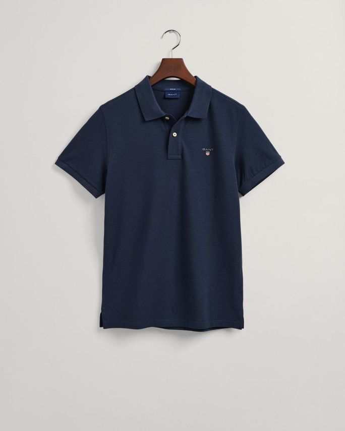 Gant Solid Pique Rugger – Fantastisk tilbud på polo-shirt!