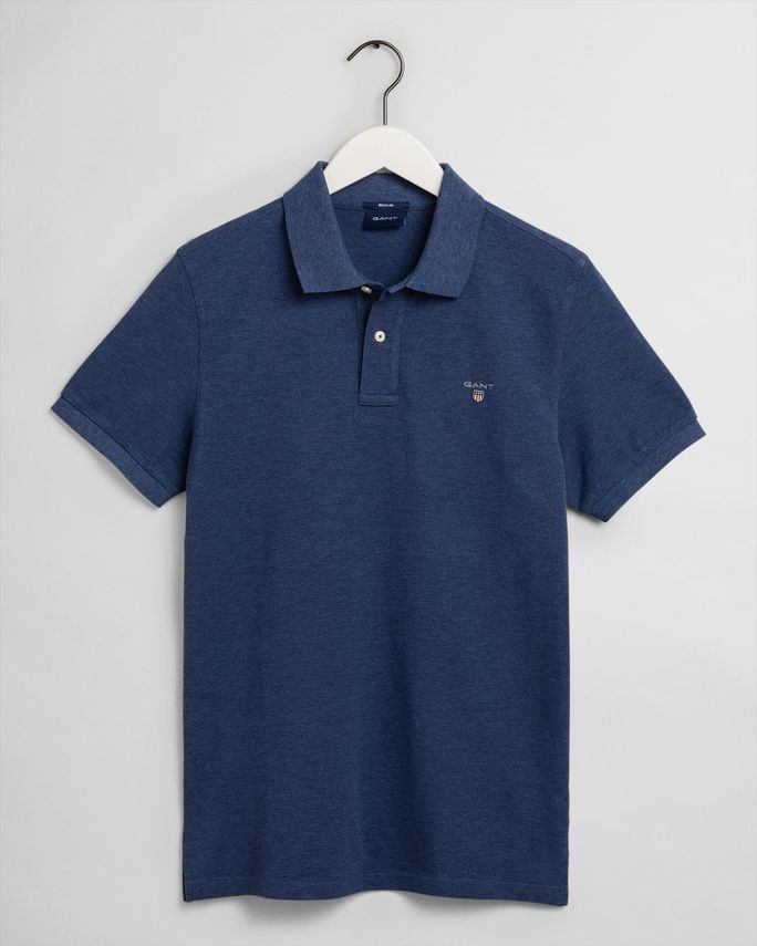 Gant Solid Pique Rugger – Stilfuld polo til hverdagens brug