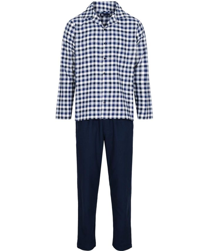 JBS Flannel Pyjamas Sæt – Komfortabel Hjemmewear Tilbud