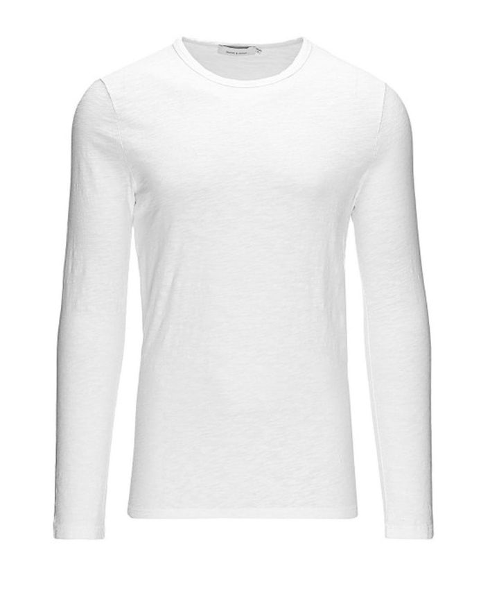 Samsøe Samsøe Lassen – Basic Langærmet T-shirt Tilbud