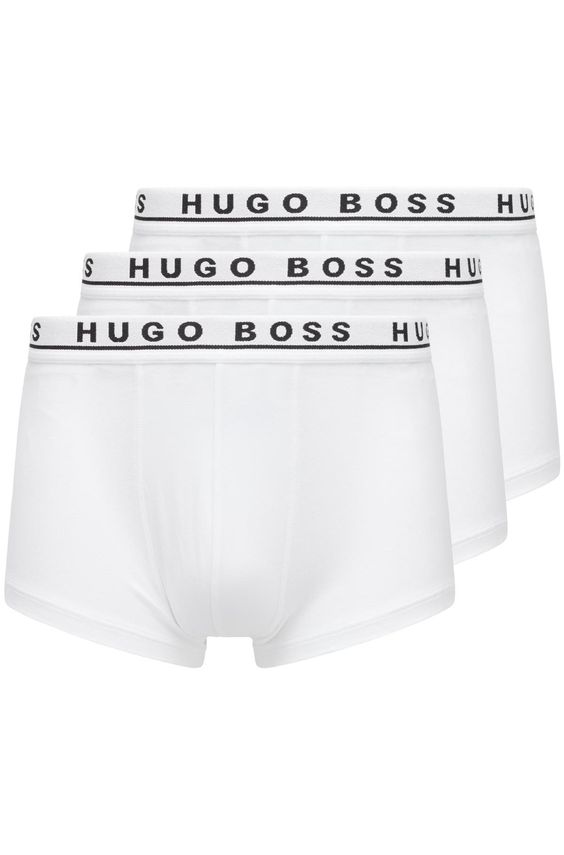 BOSS 3-pak Trunks i 95% bomuld – Fantastisk tilbud!