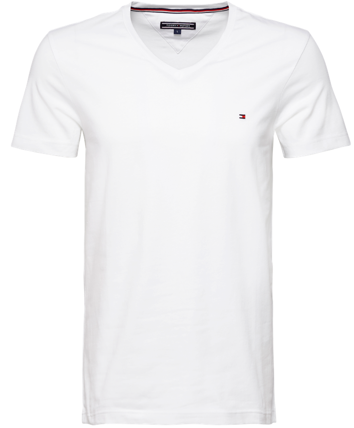 Tommy Hilfiger Slim Fit V-hals T-shirt - Must-have til mænd