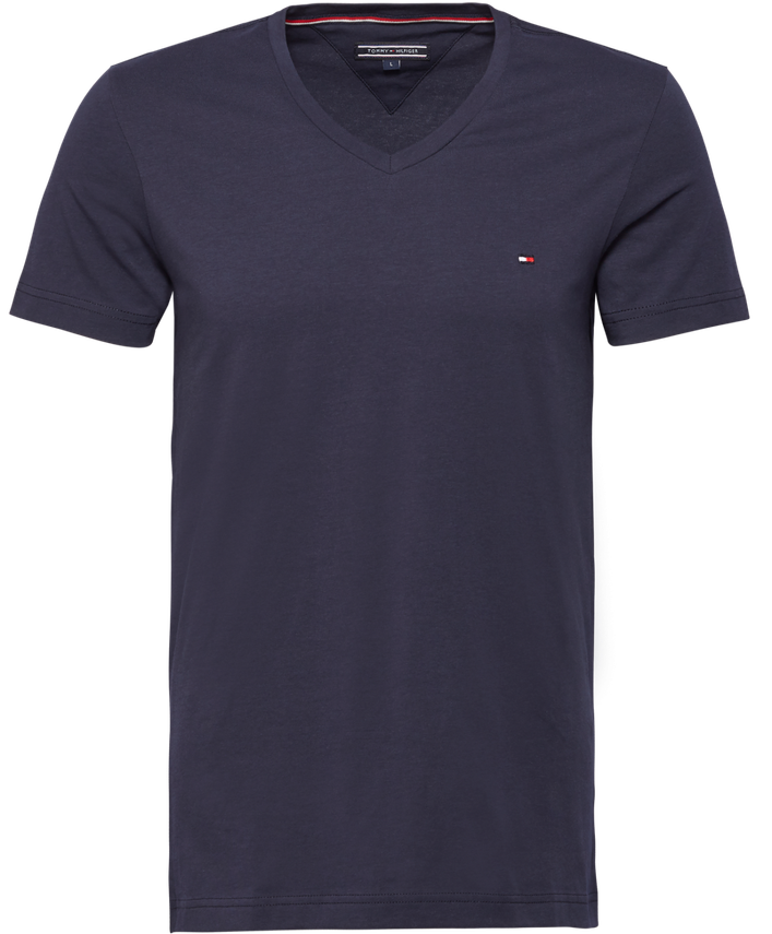 Tommy Hilfiger Slim Fit V-Hals T-shirt på udsalg