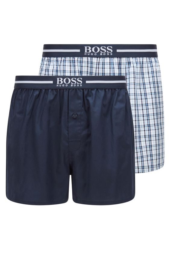 BOSS Boxer 2-Pak i 100% Bomuld - Fantastisk Tilbud!