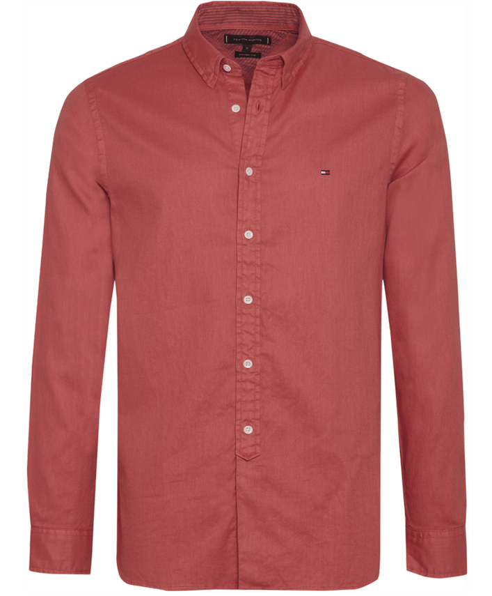 Slim Garment Dyed Do fra Tommy Hilfiger