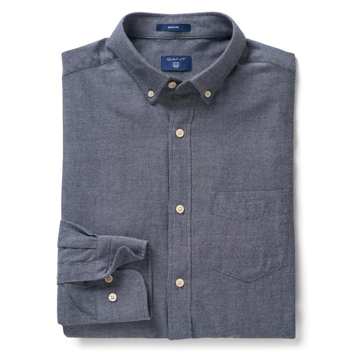 O2. Windblown Flannel Reg Bd fra Gant