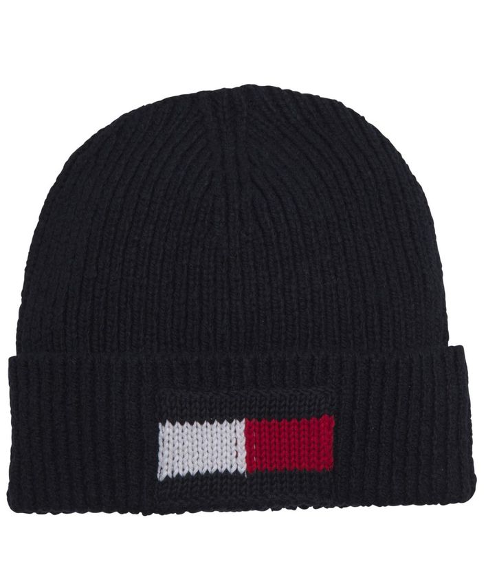 Tommy Hilfiger Big Flag Beanie – Fantastiske tilbud!