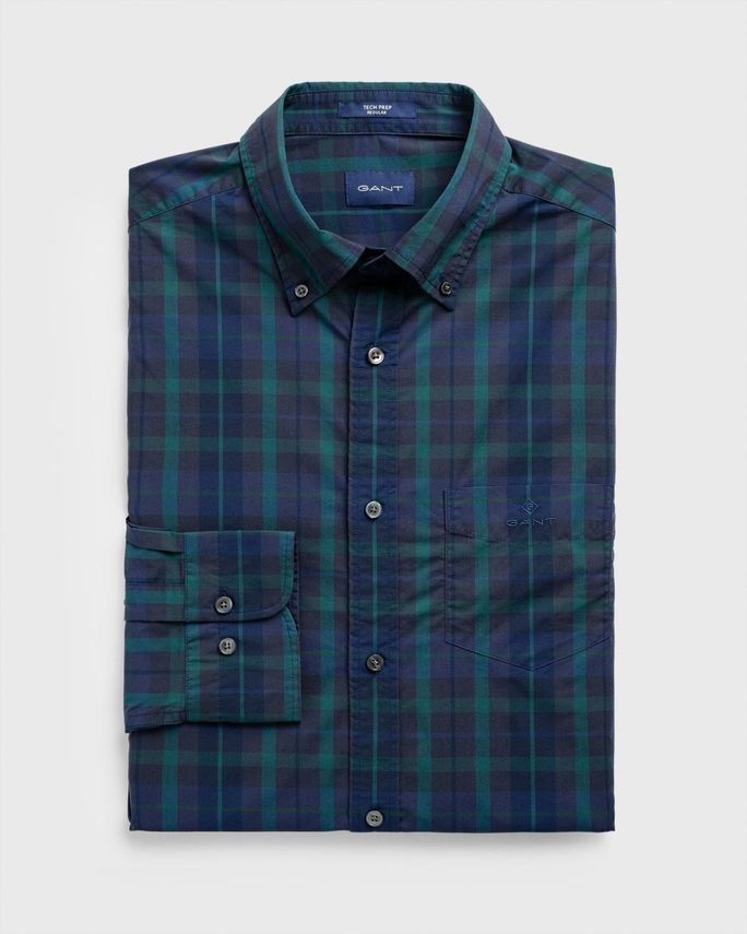 Gant Regular Fit Ternet Skjorte – Fantastisk Udsalg!